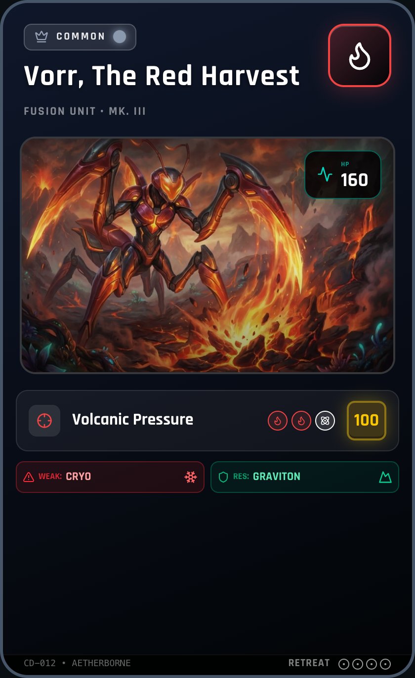 Vorr, The Red Harvest